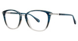 Lilly Pulitzer Eyeglasses Lydia Teal Horn/TE