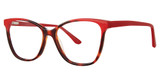 Vavoom/Vivian Morgan Eyeglasses 8113 Red / Tortoise