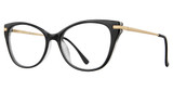 Value Eyeglasses METRO 69 black/crystal/gold