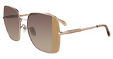 Just Cavalli Eyeglasses SJC031 Red Gold w/Sandblast F86G