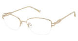 Tura Eyeglasses R143 gold/GLD
