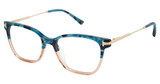 L.A.M.B. Eyeglasses LA123 teal/TEA
