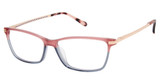 Lulu Guinness Eyeglasses L948 mauve/slate/MAU