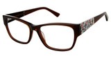 Isaac Mizrahi New York Eyeglasses IM 30074 Brown/BR