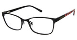Isaac Mizrahi New York Eyeglasses IM 30075 Black/BK