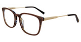 Jones New York Eyeglasses VJOM548 Matte Brown 0BRO