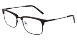 Marchon NYC Eyeglasses M-2028 SHINY TORTOISE/MATTE BLACK/240