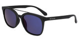 Columbia Eyeglasses C570SP SUN TREK MATTE BLACK/BLUE MIRROR/004