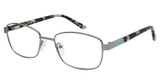 Caliber Eyeglasses LIN SILVER/SLV