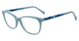 Lucky Brand Eyeglasses VLBD244 Blue 0BLE