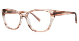 Vera Wang Eyeglasses Adrian Rose Horn/RO