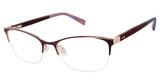 Ted Baker Eyeglasses TW520 burgundy/BUR