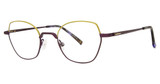 Morel Eyeglasses 20148K Purple/Yellow/PM06