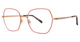 Morel Eyeglasses 20150K Red Dark Yellow/DR12