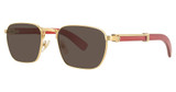 Cartier Eyeglasses CT0363S GOLD/004