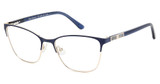 Juicy Couture Eyeglasses JU 247/G MTT BLUE M/0FLL