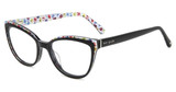 Kate Spade Eyeglasses LUCINDA BLACK/0807