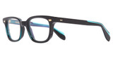 Cutler and Gross Eyeglasses CGOP952149 TEAL ON BLACK/001