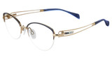 Line Art Eyeglasses XL 2172 Navy/NV