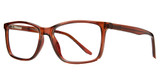 Affordable Designs Eyeglasses Rigsby 	 Brown