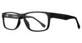 Affordable Designs Eyeglasses Carmine Black