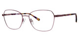 Adensco Eyeglasses AD 249 LT BROWN L/0TUI
