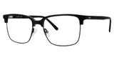 Adensco Eyeglasses AD 144 BLACK/0807