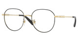 Versace Eyeglasses VE1282D GOLD/BLACK/1433
