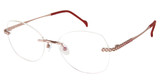 STEPPER Eyeglasses 98592 SI Rose/ROS F030