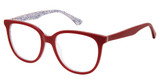Laura Ashley Eyeglasses DAISY Burgundy/CRN