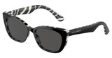 DOLCE & GABBANA KIDS Eyeglasses DX4427 BLACK ON ZEBRA/337287