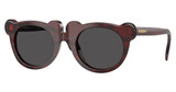 BURBERRY KIDS Eyeglasses JB4355 CHECK RED/411587