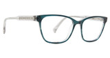 Badgley Mischka Eyeglasses Ambroise Aqua/AQU