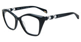 Police Eyeglasses VPLL32 Dark Green 06WT