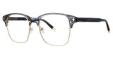 Original Penguin Eyeglasses The Watney Blue Coral/BL