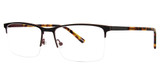 Jhane Barnes Eyeglasses Spinoff Black/BK