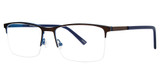 Jhane Barnes Eyeglasses Spinoff Brown/BR