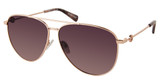 Kenneth Cole New York Eyeglasses KC7270 shiny rose gold / gradient bordeaux/28T