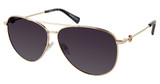 Kenneth Cole New York Eyeglasses KC7270 gold / gradient smoke/32B