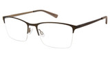 Superflex Eyeglasses SF-637 KHAKI RED/M116