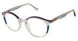 Kliik:denmark Eyeglasses K-751 BLUSH GRAPE BLUE/S409