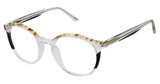 Kliik:denmark Eyeglasses K-751 CRYSTAL HORN BLACK/S413
