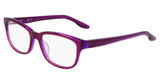 Nike Eyeglasses NIKE 7165 CRYSTAL VIOLET LAMINATE/516