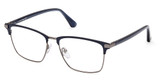 Web Eyeglasses WE5394 shiny blue/090