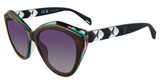 Police Eyeglasses SPLL35 Havana Green 07NV