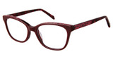 Laura Ashley Eyeglasses ISLA BURGUNDY/BUR