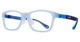Dr. Seuss Eyeglasses DSP HAT 1 Matte Blue/BLUE