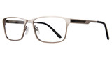 Buxton Eyeglasses BX26 Matte Gunmetal/GUNMETAL