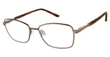 ELLE Eyeglasses EL 13549 Brown/BR