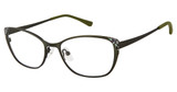 Isaac Mizrahi New York Eyeglasses IM 30077 Green/GN